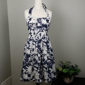 Barneys New York CO OP | Floral Halter Dress |